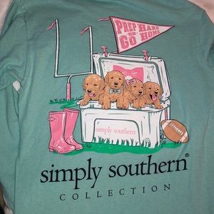 simply southern long sleeve tee